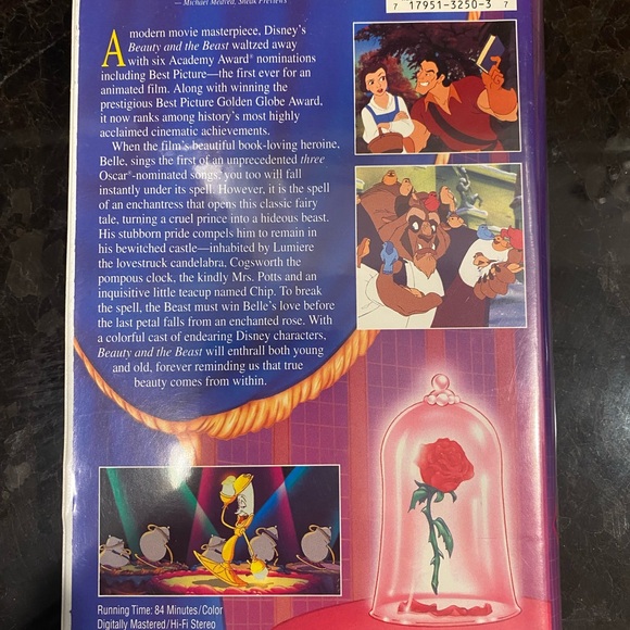 Beauty and Beast VHS
